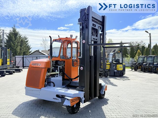 4-way forklift Hubtex DQ40D DIESEL TRIPLEX 6500 FREE-LIFT TOP1