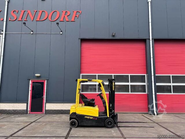 Forklift Hyster J2.0 XN LWB 2000 kg triplo/sideshift/ spreader