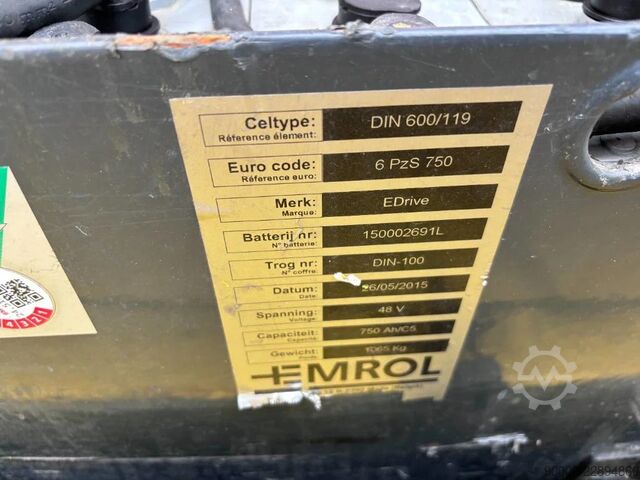 Forklift Hyster J2.0 XN LWB 2000 kg triplo/sideshift/ spreader