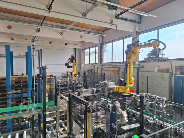 Yaskawa, Profipack DokuConsult, Krones, Strapex Repackaging line (2016) Yaskawa, Profipack Umpackanlage