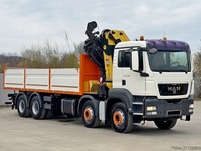 Truck mounted crane MAN TGS 35.360*PRITSCHE 7,15m * PK 44002 / FUNK *8x4