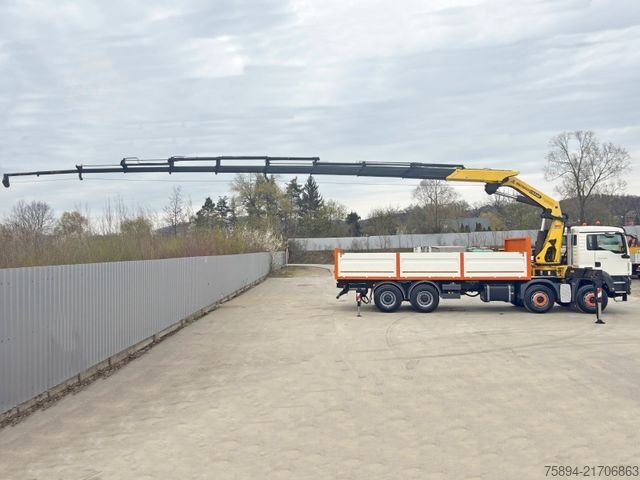 Truck mounted crane MAN TGS 35.360*PRITSCHE 7,15m * PK 44002 / FUNK *8x4
