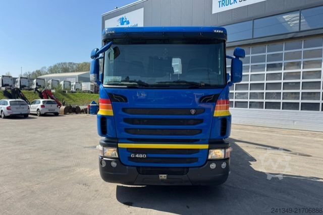 Skip truck SCANIA G480 6x2 Gergen 26T