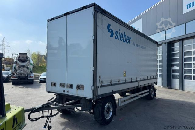 Open trailer with tarp  Andere Marke | Zahnd Durchladesystem