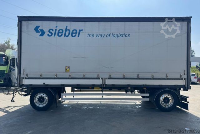 Open trailer with tarp  Andere Marke | Zahnd Durchladesystem