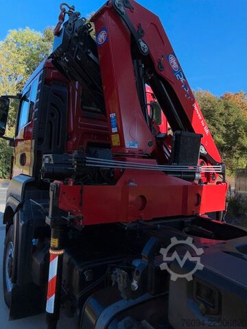 Autokran MAN TGS 28.440 6x4-4 ALLRAD KRAN 16m KIPPER
