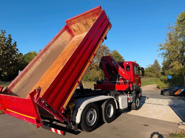Autokran MAN TGS 28.440 6x4-4 ALLRAD KRAN 16m KIPPER