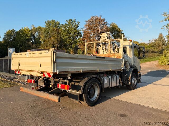 Kipper LKW MERCEDES-BENZ Axor 1833 4x2 Kipper Kran 13m FUNK AHK
