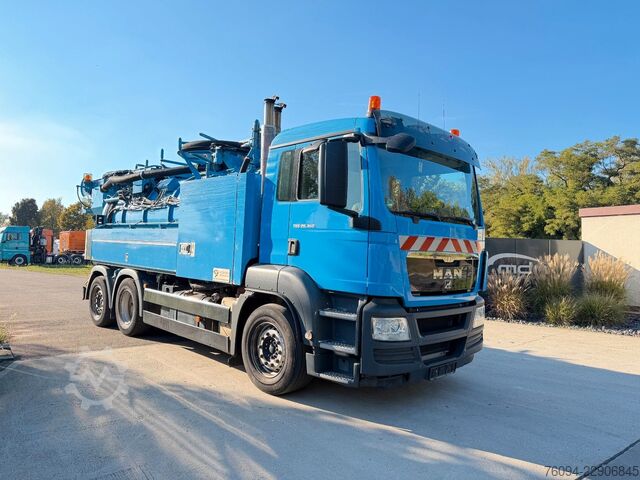 Saugwagen MAN TGS 28.360 Saug-Druck-Kombi  Wiedemann 1000