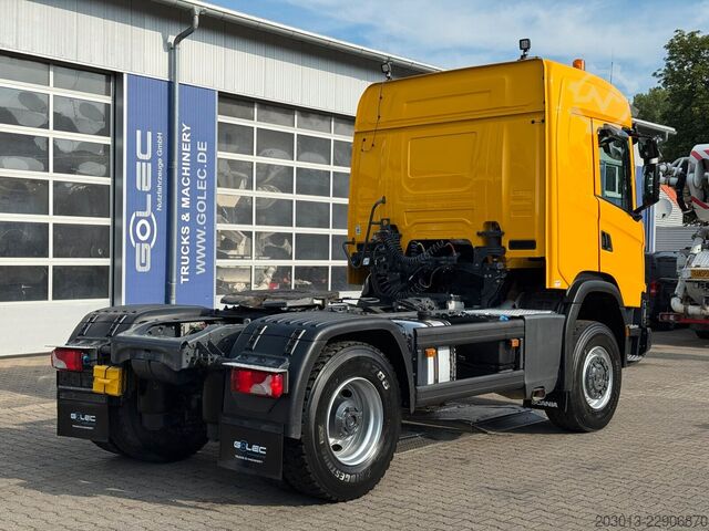 Standard SZM SCANIA G450 XT 4x4 Euro 6 SZM Kipphydraulik Blatt /Luft
