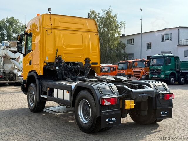 Standard SZM SCANIA G450 XT 4x4 Euro 6 SZM Kipphydraulik Blatt /Luft