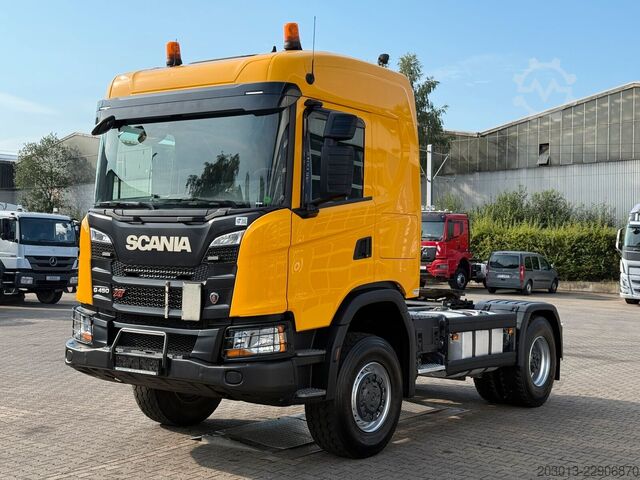 Standard SZM SCANIA G450 XT 4x4 Euro 6 SZM Kipphydraulik Blatt /Luft