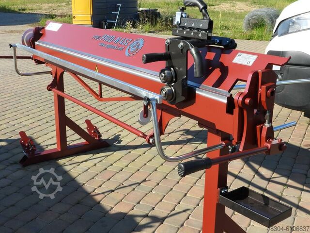Sheet metal folder,bender,bending machin PROD-MASZ Abkantbank Biegemaschine Profi Abkantbank RED-2m/0.8 +Aussparung