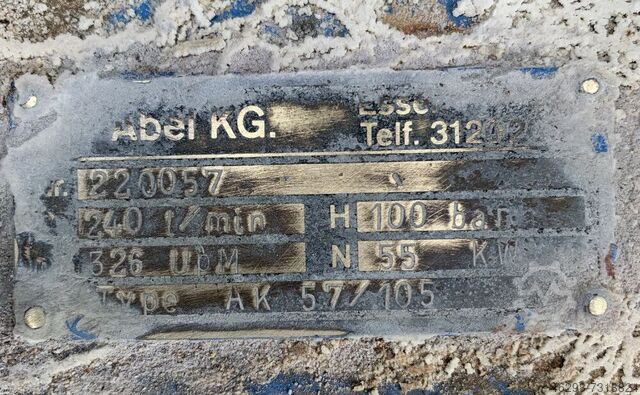 Hochdruckpumpe gebraucht Abel AK57/105