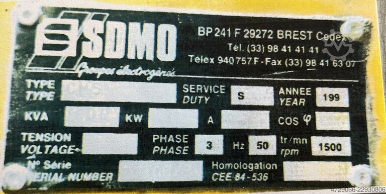 03 Stromaggregat SDMO CMS