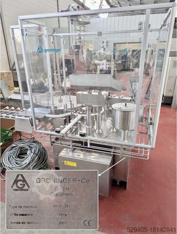 Verpackungsmaschine Groninger KFVG251 + DTE 1000