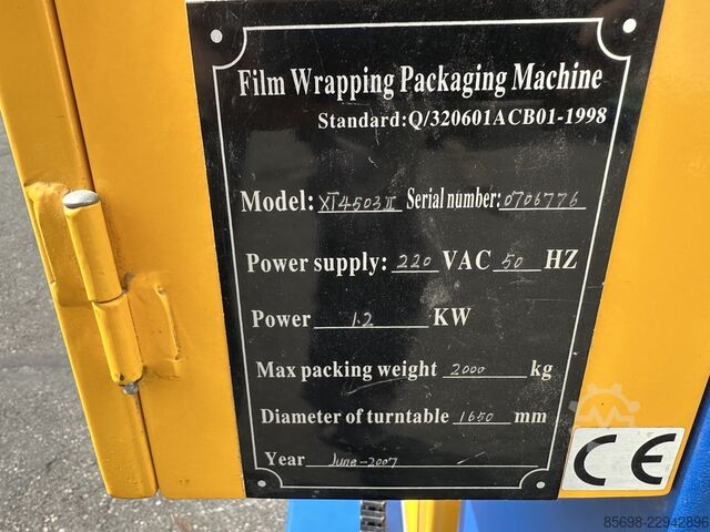 Sunpack XT4503-II Palettenwickelmaschine  De Witt