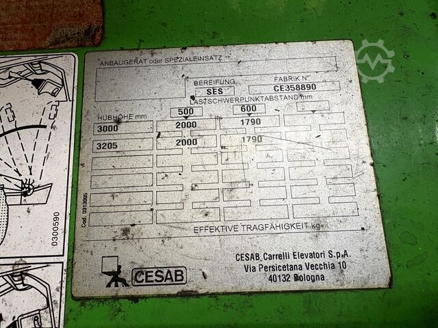 Elektrostapler CESAB B 320