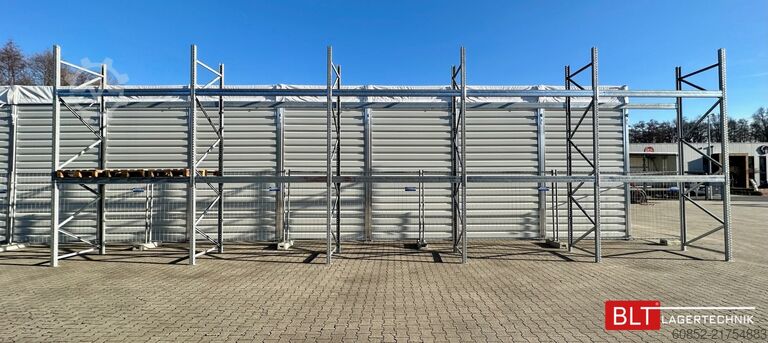 Palettenregal 19,6 lfm Palettenregale für Außenbereich H: 4,5m , 3000 kg Fachlast , FVZ