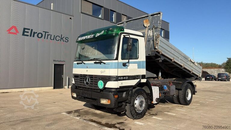 3-Seiten-Kipper Mercedes-Benz Actros 1840 (LAMES / STEEL SUSPENSION / V6 / MP...