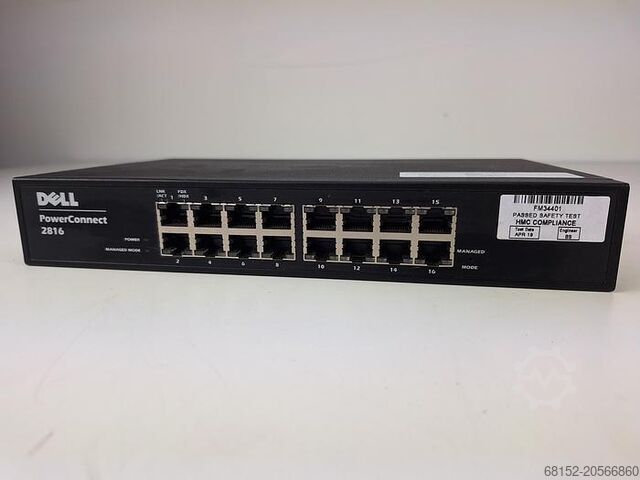 DELL PowerConnect 2816 Smart Switch DELL PowerConnect 2816