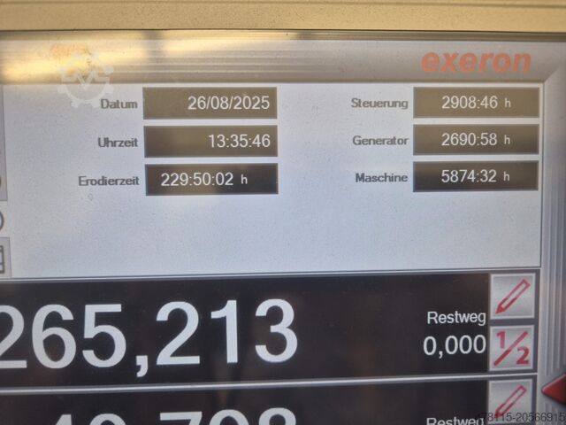 Senkerodiermaschine Exeron EDM 313