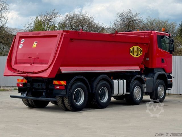 Tipper truck SCANIA R 410 * Kipper * TOPZUSTAND / 8x4