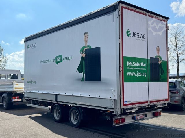 Tieflader Anhänger ACKERMANN-FRUEHAUF Portaltüren / Edscha / Verzinkt / Rampemschacht