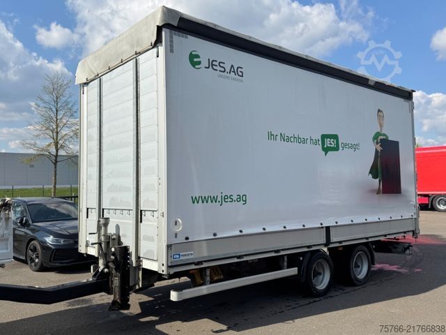 Tieflader Anhänger ACKERMANN-FRUEHAUF Portaltüren / Edscha / Verzinkt / Rampemschacht