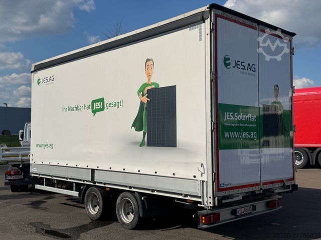 Tieflader Anhänger ACKERMANN-FRUEHAUF Portaltüren / Edscha / Verzinkt / Rampemschacht