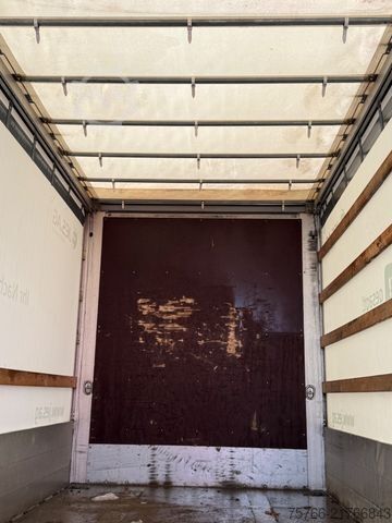 Anhänger mit Pritsche & Plane ACKERMANN-FRUEHAUF Portaltüren / Edscha / Verzinkt / 2,78 m INNEN