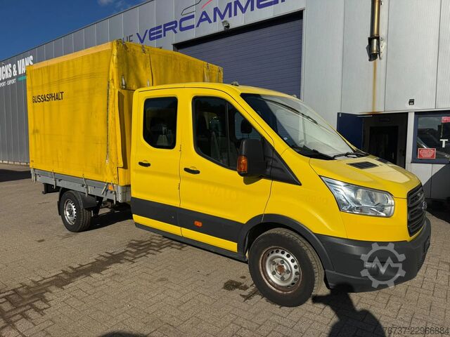 Platform van double cab Ford Transit **AIRCO-114KW**