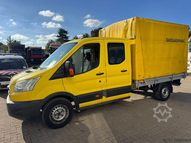 Platform van double cab Ford Transit **AIRCO-114KW**