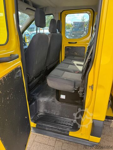 Platform van double cab Ford Transit **AIRCO-114KW**