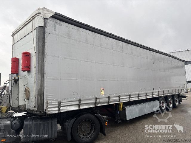 Open semitrailer with tarp Schmitz Cargobull Semitrailer Curtainsider Standard