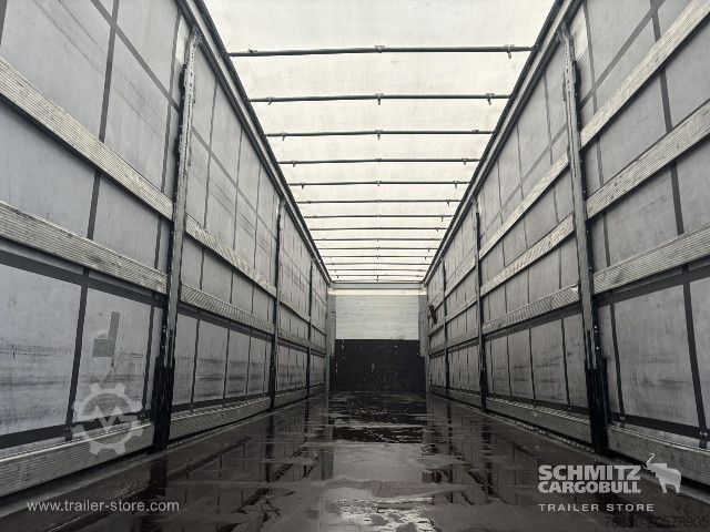 Open semitrailer with tarp Schmitz Cargobull Semitrailer Curtainsider Standard