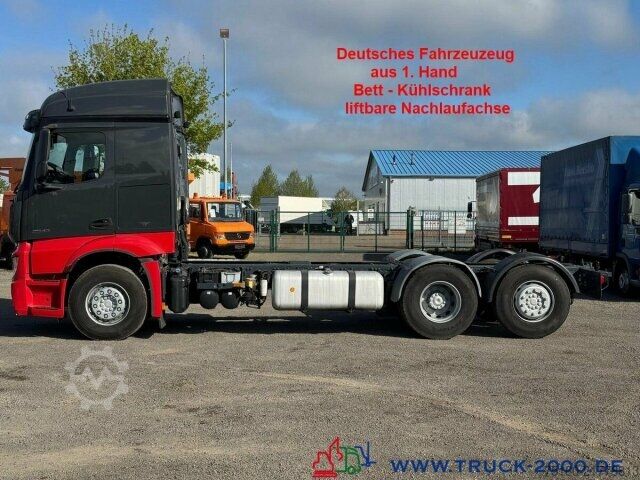 Truck chassis Mercedes-Benz Actros 2543 StreamSpace Bett Nachlauf/ Liftachse