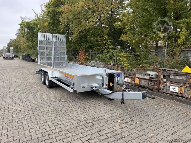 Low loader trailer Möslein TT 11-E6x2  Tieflader für Fräsen breiten Rampen, Neu