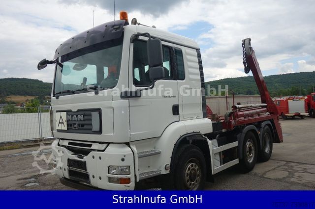 Absetzkipper LKW MAN 26.440 TGA 6x2 + Hydrodrive Abstezkipper