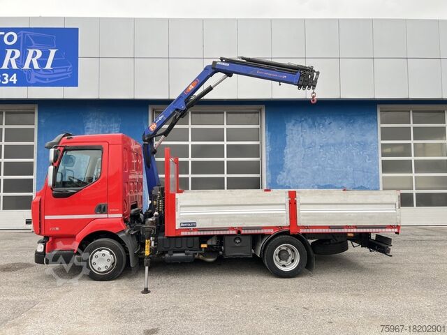 Fixed body with crane Renault Midlum 220