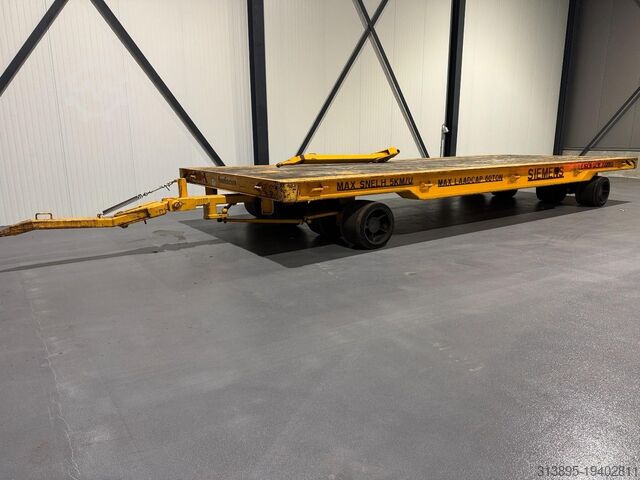 Plattformanhänger Buiscar Industrial Drawbar Trailer 60 Tons 4-8