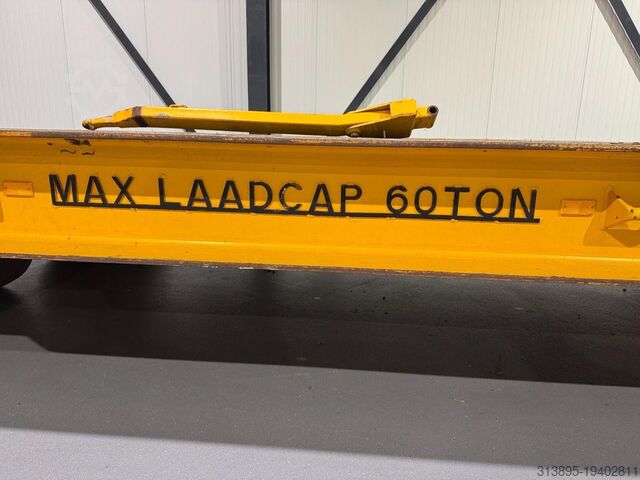 Plattformanhänger Buiscar Industrial Drawbar Trailer 60 Tons 4-8