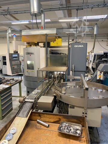 Cnc turning and milling center Okuma LVT 300