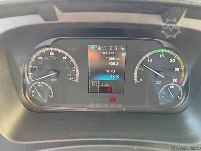 Three-way tipper van MERCEDES-BENZ ATEGO 818 / 2 x AHK / ORIGINAL KM !