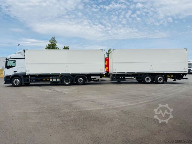 Beverage truck MERCEDES-BENZ ACTROS 2540 L/ 2 x LBW / LENKACHSE / KOMPLETTZUG