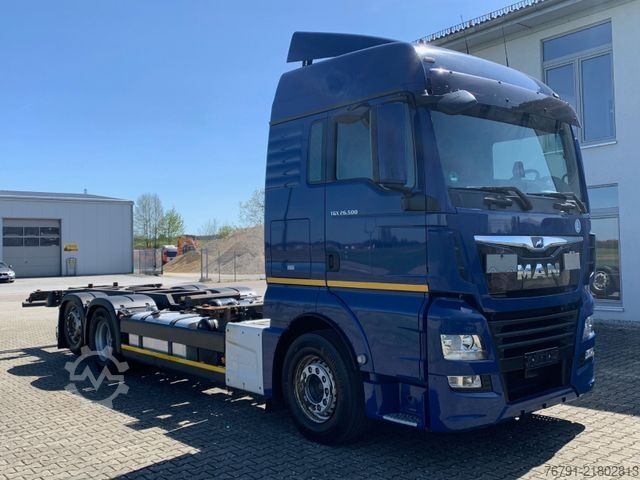 Swap body truck MAN TGX 26.500 6x2 LL Multiwechsler_ XLX_ Intarder