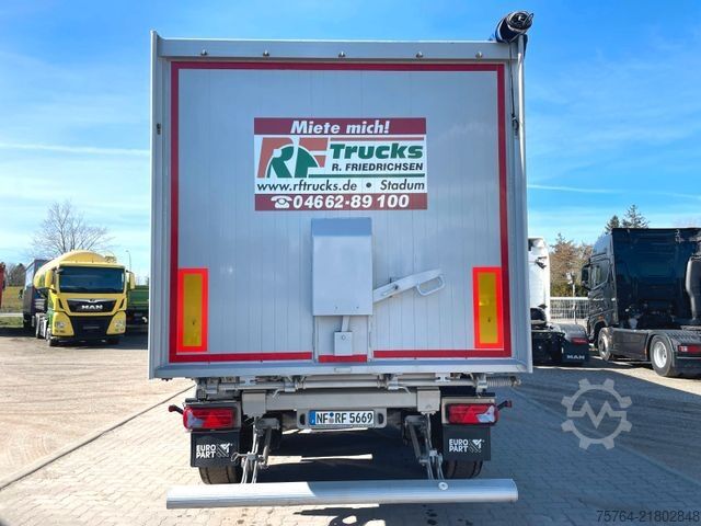 Tipper semitrailer BENALU ca. 48m³ Kippauflieger / Pendelklappe / MIETE