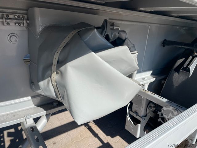 Tipper semitrailer BENALU ca. 48m³ Kippauflieger / Pendelklappe / MIETE