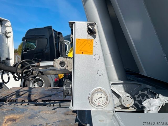 Tipper semitrailer BENALU ca. 48m³ Kippauflieger / Pendelklappe / MIETE