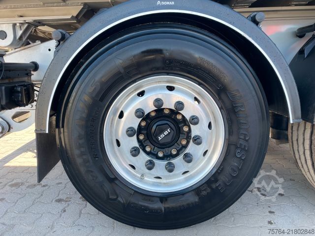 Tipper semitrailer BENALU ca. 48m³ Kippauflieger / Pendelklappe / MIETE